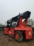 Used Kalmar Reach Stacker Drd450 Secondhand 45ton Diesel Container Lifting Truck
