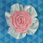Multi Style Satin Ribbon Flowers Garment Craft Handmade Flowers For Women