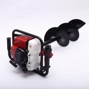 Wholesale 1 Person 2 Stroke 63CC Ground Digging Machine Planting Trees Fertilize gas earth auger For Orchard from china suppliers