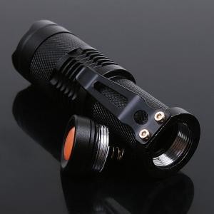 China Skid - proof Adjustable 7W 300LM Mini Q5 Cree Led Flashlight Torch For Hunting,  Cycling on sale