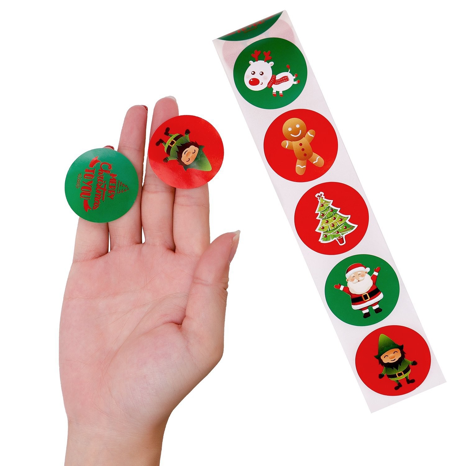 Permanent PMS Spot Color Self Adhesive Round Stickers