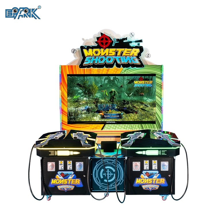 Monster Shooting Arcade Game Machine Coin Operated Game Metal