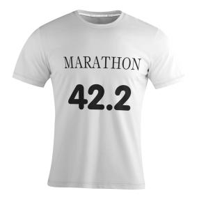 Wholesale 100% Polyester Marathon T Shirt With Customzied Logo And Sponsor Logo from china suppliers
