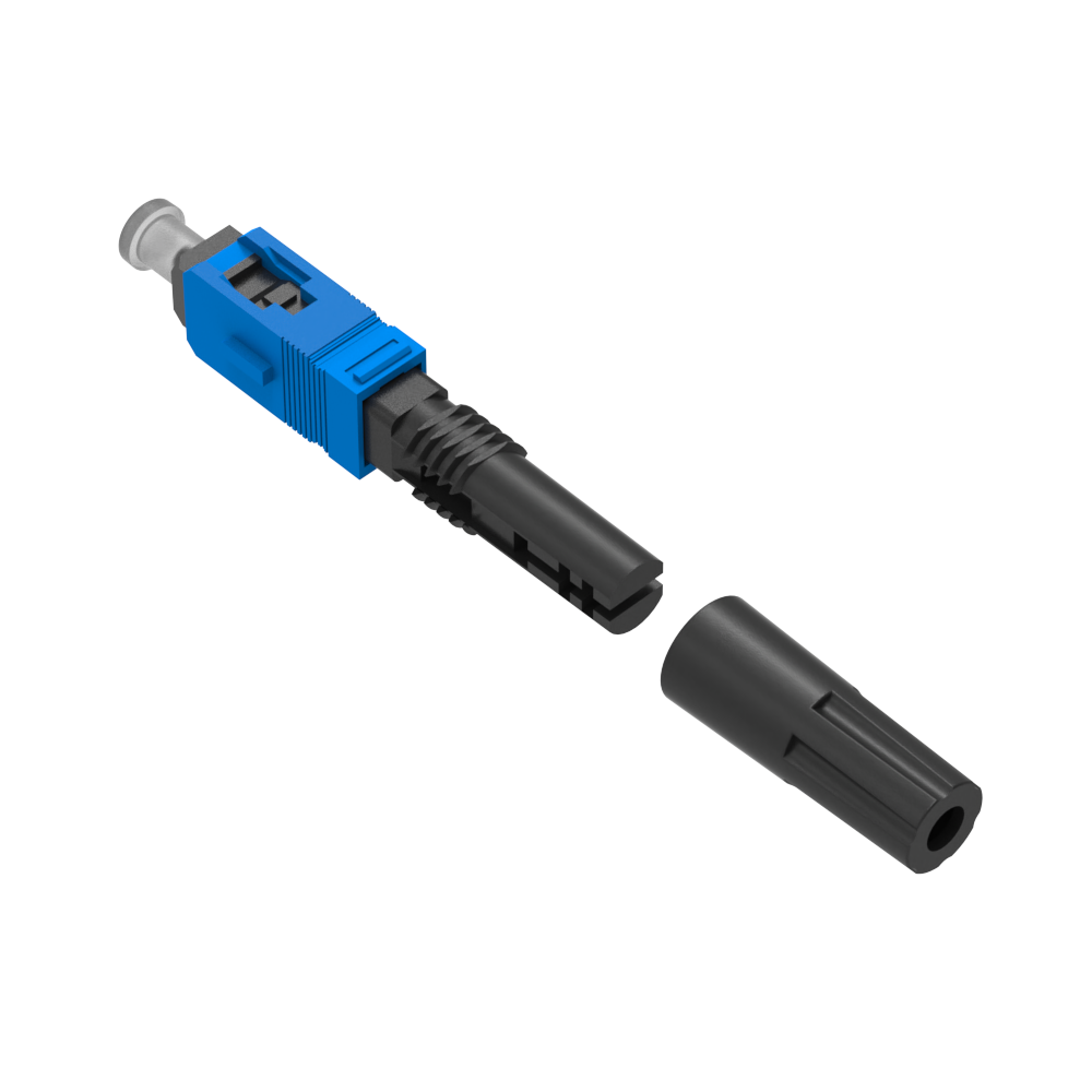 Field Assembly Simplex SC UPC Fiber Optic Fast Connector for Easy Network Installation