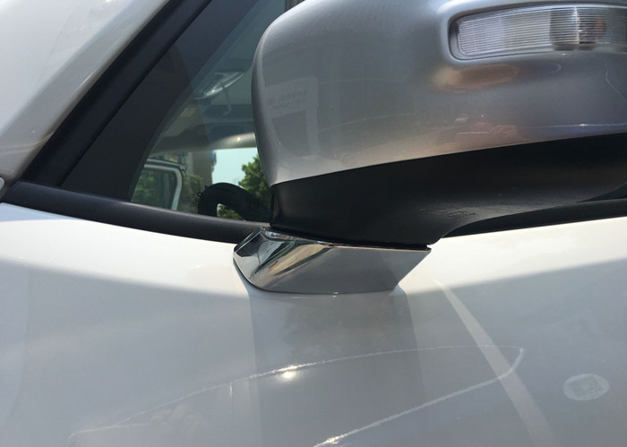 Chromed Side Mirror Visor For JEEP Renegade 2016 / Rearview Mirror Garnish