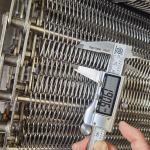 Professional 304 Stainless Steel Spiral Wire Mesh Chain Driven Conveyor Belt For