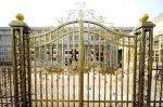 Anti Rat Cast Iron Door Contemporary Iron Doors For Residential / School