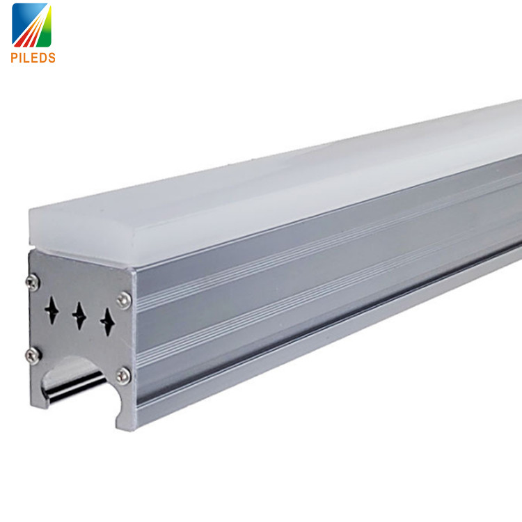 IP67 RGB T Linear LED Pixel Bar Tube Lights DMX512 Beam Lights Outdoor Landscape Building Stage Dance Floor Facade Light