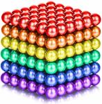 Rainbow Colorful Neodymium Cube Magnetic Balls 216pcs 512pcs 1000pcs