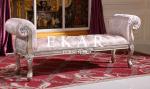 Leather And Fabric Ottoman End Bed Bedroom Stool And Bench