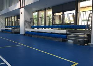 Wholesale Burgeon Customized Seat Color Echo Bench Seating For Spectators Retractable Seating from china suppliers