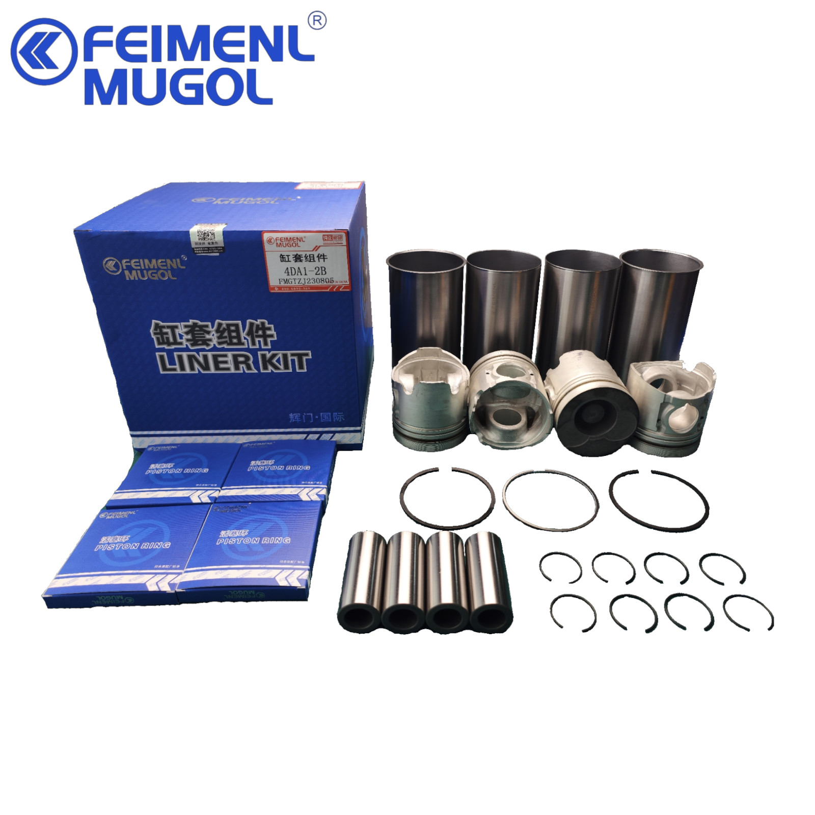 8409919990 Truck JAC Auto Parts 4DA1 Cylinder Liner Kit JAC1025 JAC1030 JAC1040 Liner