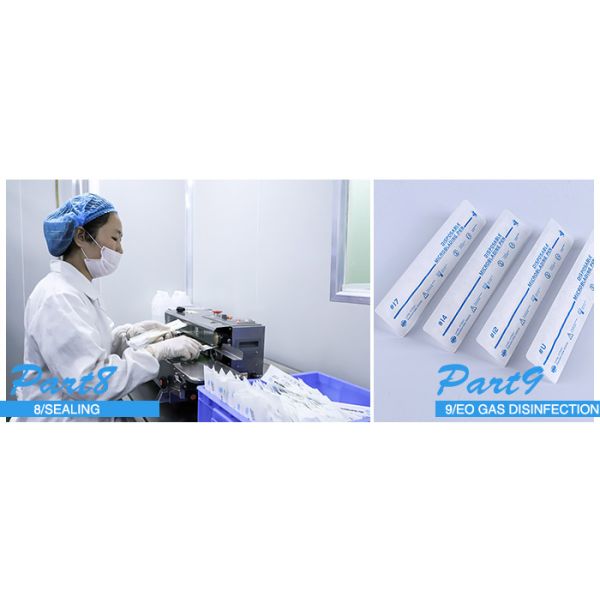 Golden Luxury Disposable Eyebrow Manual Tattoo Pen For Permanent Makeup