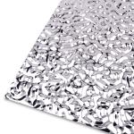 304 316 Water Ripple Stainless Steel Sheet Mirror Finish 0.8mm 4ft x 8ft