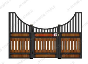 Wholesale 14ft*14ft European Horse Stalls 38mm Bamboo Metal Material Galvanised from china suppliers