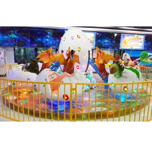 Wholesale White dino egg outlook 12 seats helicopter lifting and revolving amusement park ride from china suppliers