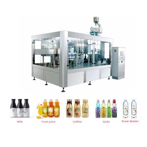 Wholesale 220v Automatic 36000 BPH Rotary Milk Bottle Filling Line from china suppliers