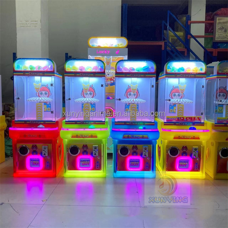 Prize Cube Claw Machine Clamp Vending Game Mini Grabber ODM