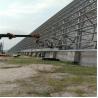 Buy cheap Mid Grey Paint Light Glass Frame 100-300m Steel Truss Structure Bending from wholesalers