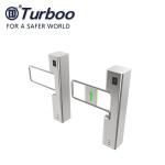 Stainless Steel Supermarket Swing Gate Turnstile Bi Directional Single Passage