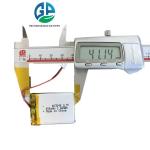 Rechargeable KC 403040 Li Ion Battery 3.7V 1.665wh Lipo 450mAh