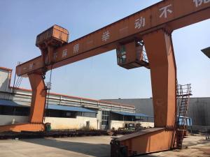 Wholesale Cab Operation L Type Single Beam Gantry Crane 18-35m Span 20T from china suppliers