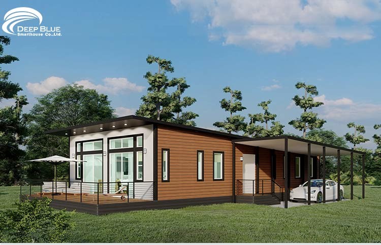 1.5mm Vinyl Flooring Prefab Mobile House Kits AS/NZS 4600 Light Steel Frame
