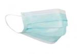 White Disposable Non Woven Face Mask To Prevent Flu 3 Ply Water Resistance