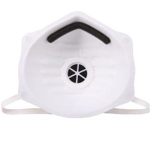 Wholesale Oil Industry FFP2 Dust Mask , Hypoallergenic Valved Dust Mask White Color from china suppliers