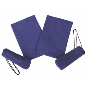 Wholesale Wholesale Custom Gym Sports Microfiber Suede Towel With Mesh Bag from china suppliers