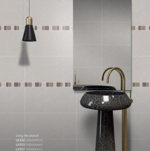 Wholesale Antibacterial Light Gray Outside Wall 300x600mm Full Body Porcelain Tiles For Kitchen And Project from china suppliers