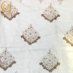 Special Occasions Handmade Beaded Sequined Embroidered Dress Lace Fabric