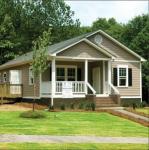 Europe standard Luxury New Prefabricated House Bungalow , Heat Insulation Prefab