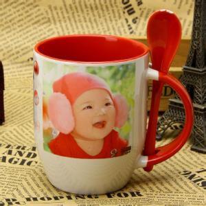 Wholesale Photo Custom A B Grade Personalized Kids Mugs , Porcelain Eco Friendly Mugs from china suppliers