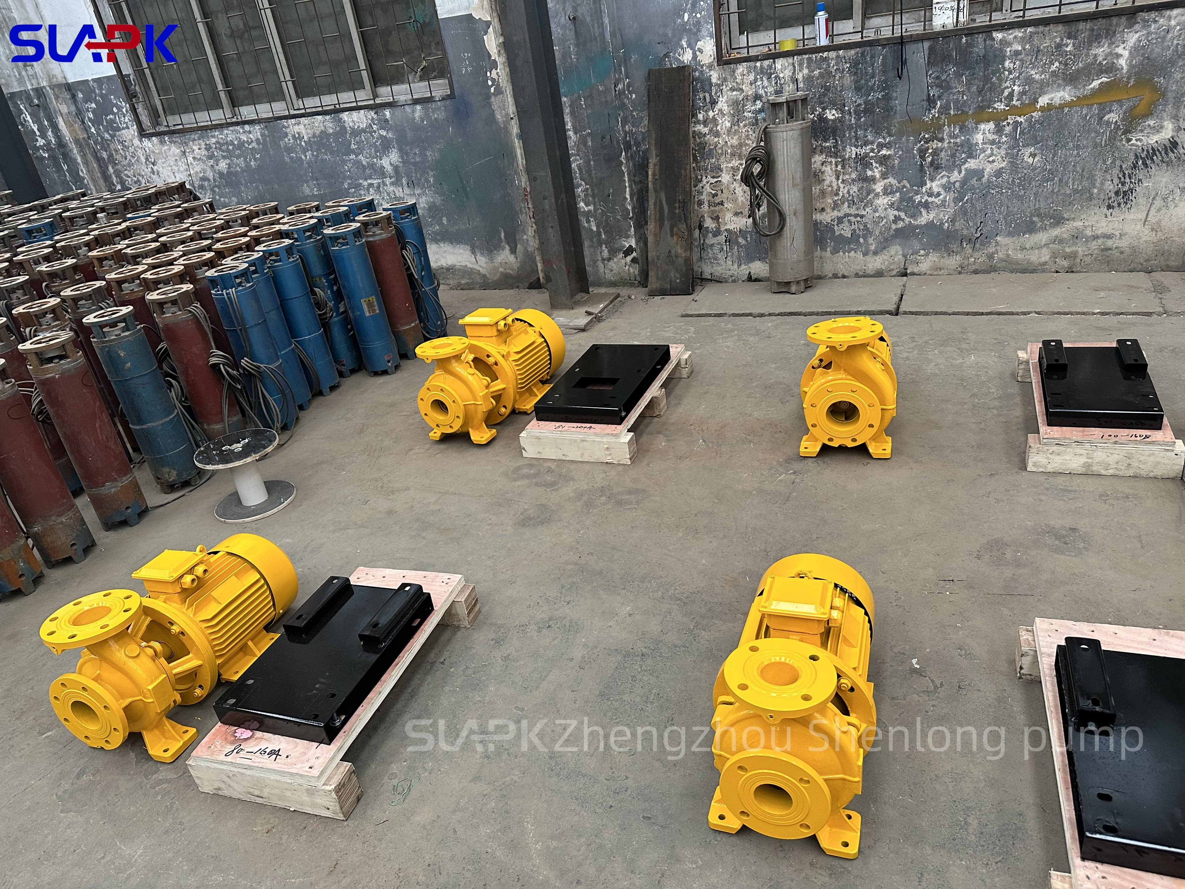 5.5kw 7.5kw 11kw 22kw ISW Horizontal Pipeline Centrifugal Pumps For Long-distance Water Transportation
