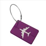 Metal Aluminum Luggage Bag Tag for Airplane