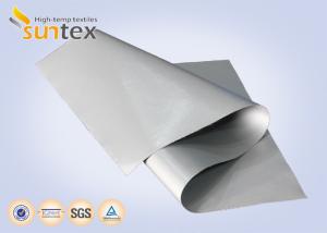 Wholesale 0.4mm Silicone Fiberglass Fireproofing Fabrics Used In Smoke Curtains Meets En 13501- 1 from china suppliers