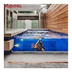 Salt Chlorinator and Underwater Light Prefabricated Container for Steel Swimming