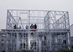 Durable Prefabricated House , Professional design of light Steel Frame Houses