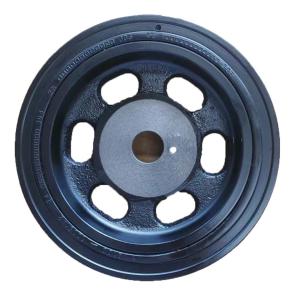 Commercial vehicle engine torsional vibration damper truck foundry goods