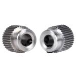 Feed Wheel 36 Teeth MK7 MK8 3D Print Head Extruder Stainless Steel