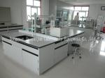 3m Length Steel Lab Furniture , Acid Resist Laboratory Benches And Cabinets