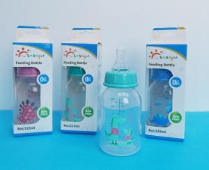 Wholesale FDA BPA Free 4oz 125ml PP Plastic Baby Feeding Bottle from china suppliers