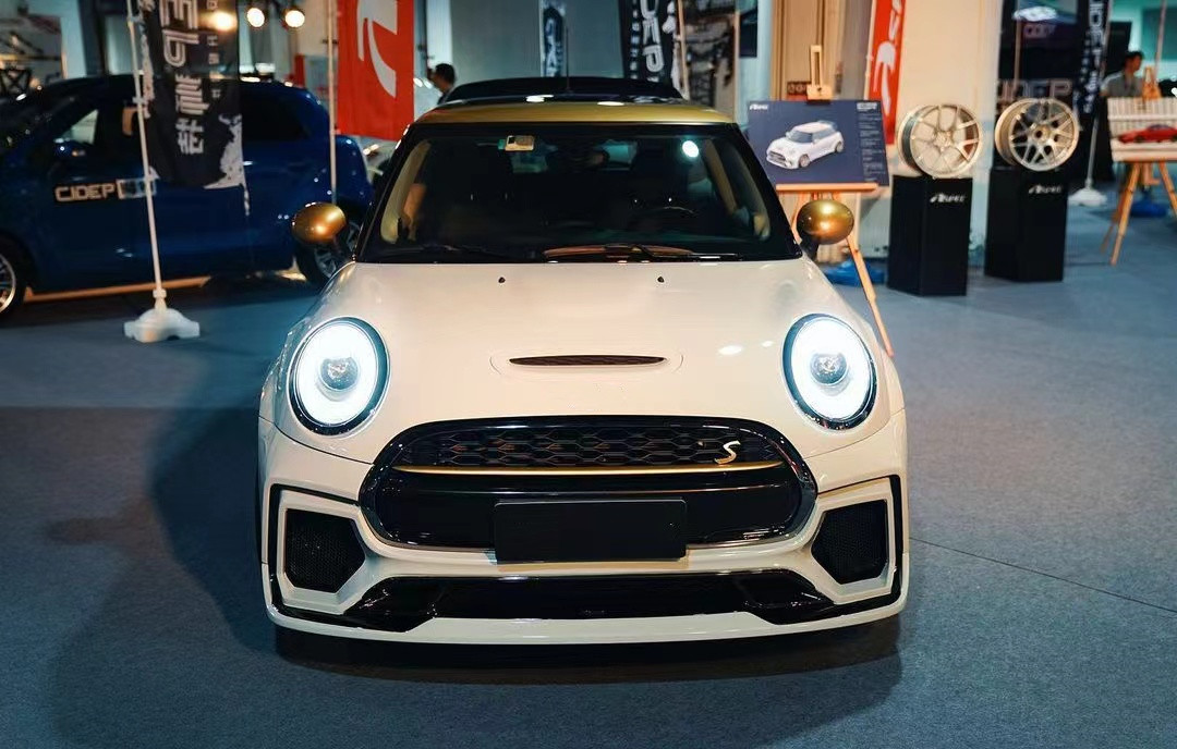 For BMW MINI Carbon Fiber Body Kit MINI Upgrades ASP Style Front and Rear Bumper Side Skirt Spoiler Wide-body Kit
