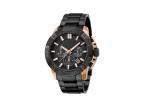 Solid Band Water Resistant Stainless Steel Watch Gent Collection Screw Crown