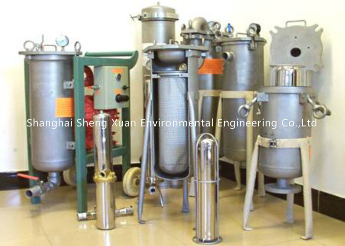 1500 Micron SUS304 Bag Filter Housing For Chemical Industries