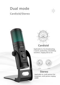 Wholesale 75ma USB Recording Microphone For IPad Smartphone 85dB SNR from china suppliers