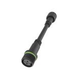 M18 IP67 Waterproof Male Female Connector For LED Lighting Farm Livestock