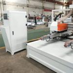 Square Sizing Cutting Wooden Door Four Side Edge Saw Machine for Furniture