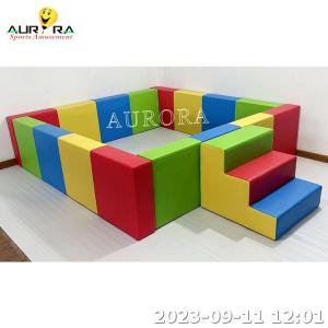 Wholesale Kids Indoor Playground Soft Play Equipment Ball Pit Customized Red Blue Green from china suppliers